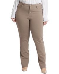 NYDJ - Marilyn Compression Ponte Straight Pants - Lyst