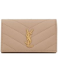Saint Laurent - Cassandre Slim Key Case - Lyst