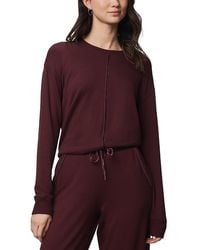 Splendid - Supersoft Trim Pullover - Lyst