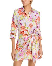 Cinq À Sept - Midnight Tulips Mini Dress - Lyst