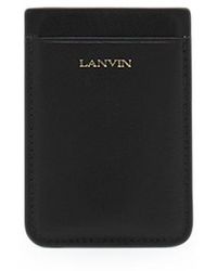 Lanvin - Magnetic Leather Cardholder - Lyst