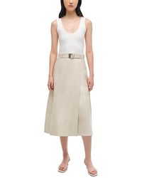 Jonathan Simkhai - Camden Mixed Media Tank Midi Dress - Lyst