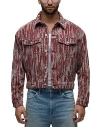 Hudson Jeans - Point Collar Pocket Trucker Jacket - Lyst