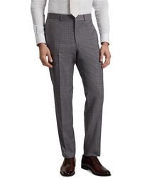 Ted Baker - Roger Check Classic Wool Modern Fit Suit Pants - Lyst