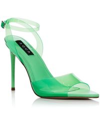 aqua green heels