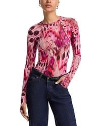 AFRM - Kaylee Printed Top - Lyst
