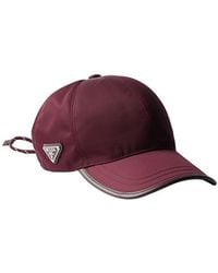 Prada - Speedrock Re-Nylon Baseball Cap - Lyst
