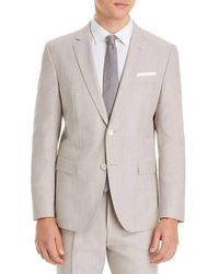 BOSS by HUGO BOSS Hayes Slim Fit Create Your Look Suit Jacket in Gray for  Men | Lyst