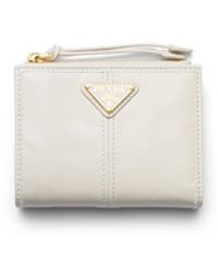 Prada - Small Leather Wallet - Lyst