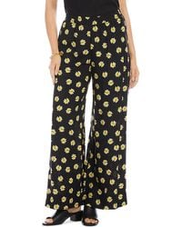 Karen Kane - Wide Leg Pull On Pants - Lyst