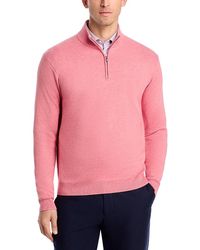Peter Millar - Quarter Zip Sweater - Lyst