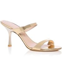 Stuart Weitzman - Nudist 85 Slide Sandals - Lyst