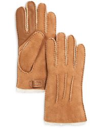 UGG - Shearling Tech Gloves - Lyst