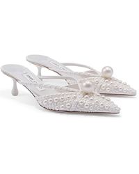 Jimmy Choo - Sana 50 Mule Pumps - Lyst