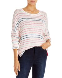 sundry star print crop hoodie