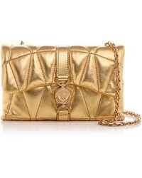Versace - Kleio Mini Quilted Leather Shoulder Bag - Lyst