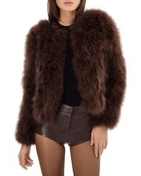 Lamarque - Deora Feather Jacket - Lyst