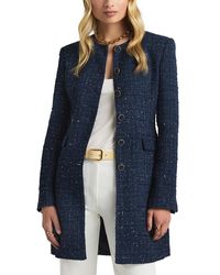 St. John - Sequined Tweed Jacket - Lyst