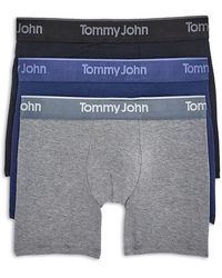 Tommy John - Second Skin Essentials 4 Boxer Briefs, Pack Of 3 - Lyst
