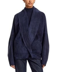 Co. - Leather Wrap Jacket - Lyst