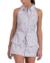 Elan - Collared Top - Lyst
