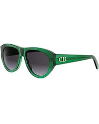 Dior - Glow A1I Pilot Sunglasses, 55Mm - Lyst