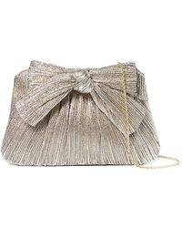 Loeffler Randall - Rayne Small Pleated Bow Frame Clutch - Lyst