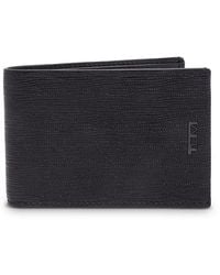 Tumi - Nassau Slg Slim Leather Embossed Billfold Wallet - Lyst
