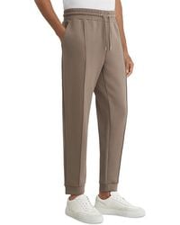 Reiss - Finn Interlock Drawstring Jogger Pants - Lyst