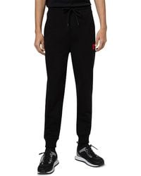HUGO - Doak French Terry Classic Fit Drawstring Sweatpants - Lyst
