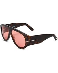 Tom Ford - Bronson Pilot Sunglasses, 60Mm - Lyst