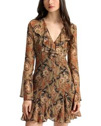 Veronica Beard - Adrienne Silk Dress - Lyst