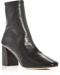 Loeffler Randall - Elise Block Heel Booties - Lyst
