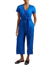 Hobbs - Aliya Linen Jumpsuit - Lyst