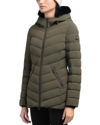 Moose Knuckles - Roselawn Shearling Trim Down Jacket - Lyst