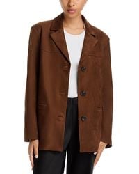 Velvet By Graham & Spencer - Faux Suede Jacket - Lyst