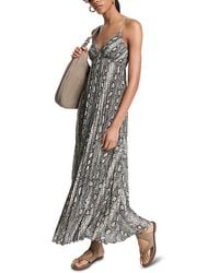 Michael Kors - Maxi Pleat Slip Dress - Lyst