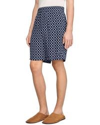 Sandro - Link Print Floaty Shorts - Lyst