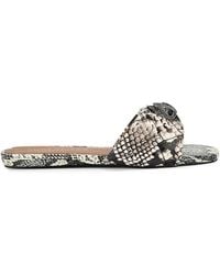 Kurt Geiger - Kensington Flat Sandals - Lyst