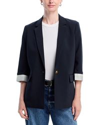Rag & Bone - Jennie 3/4 Sleeve Crepe Blazer - Lyst