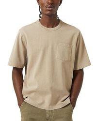 Corridor NYC - Garment Dyed Short Sleeve Pocket Tee - Lyst
