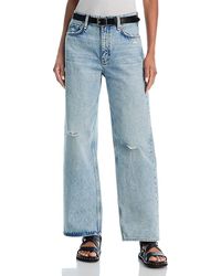 Rag & Bone - Shea High Rise Straight Leg Jeans - Lyst