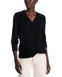 C by Bloomingdale's Cashmere - V Neck Cashmere Sweater - Lyst