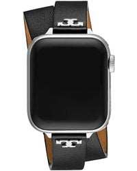 Tory Burch - The T Double Wrap Band For Apple Watch, 38-46Mm - Lyst