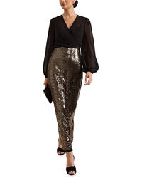 Phase Eight - Aniya Sequin Maxi Dress - Lyst