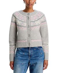 LoveShackFancy - Shantae Wool Fair Isle Cardigan - Lyst