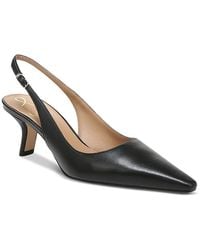 Sam Edelman - Bianka Pointed Toe Slingback Kitten Heel Pumps - Lyst