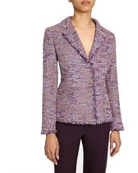Santorelli - Gisele Luxury Tweed Jacket - Lyst