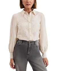 Phase Eight - Aneira Sequin Blouse - Lyst