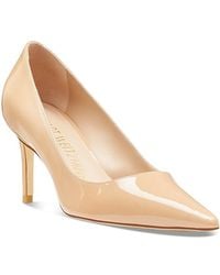 Stuart Weitzman - Stuart 75 Pointed Toe High Heel Pumps - Lyst